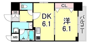 芦原橋駅 徒歩2分 10階の物件間取画像